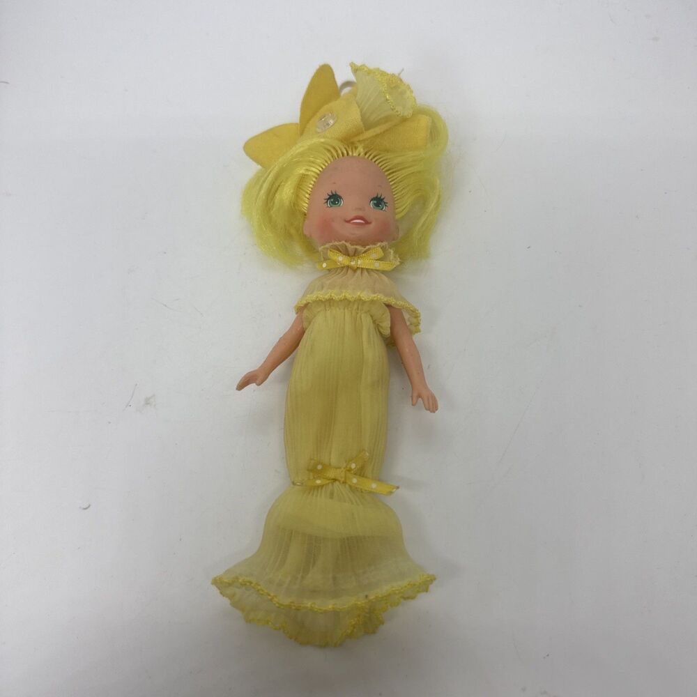 Vintage Kenner Rose Petal Place Daffodil Yellow Doll 1984